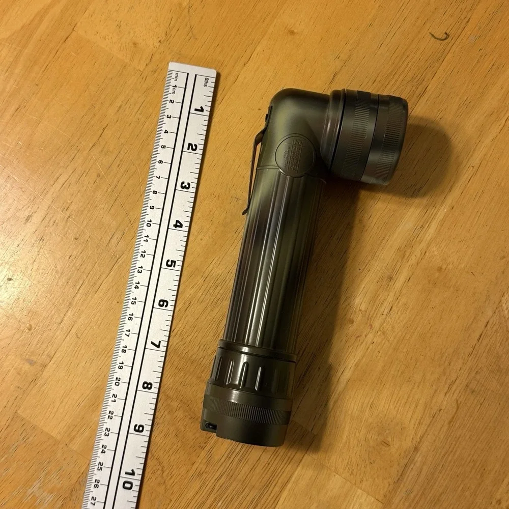 US Army USGI GT MX-991/U Camouflage Flashlight Right Angle 9